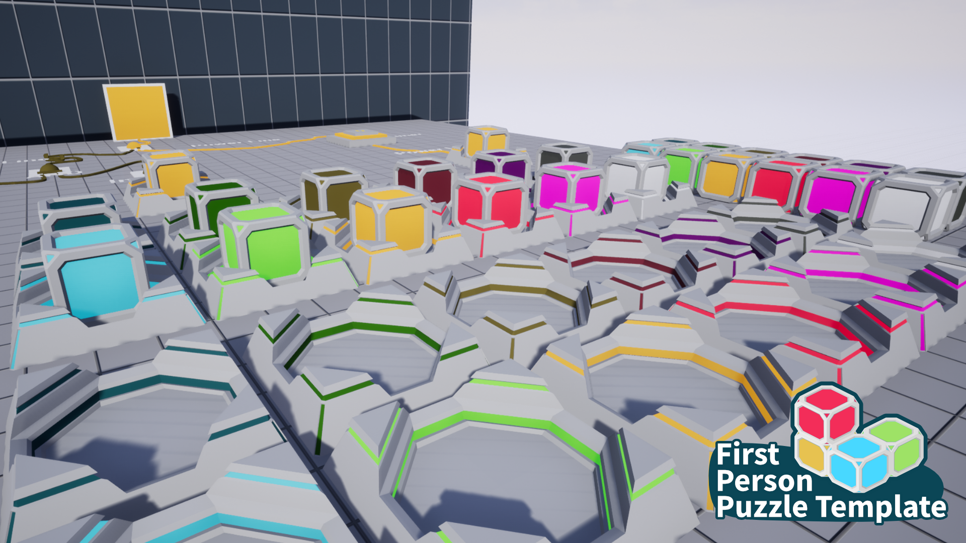 第一人称 解密 模板 虚幻4 UE4 First Person Puzzle Template插图3