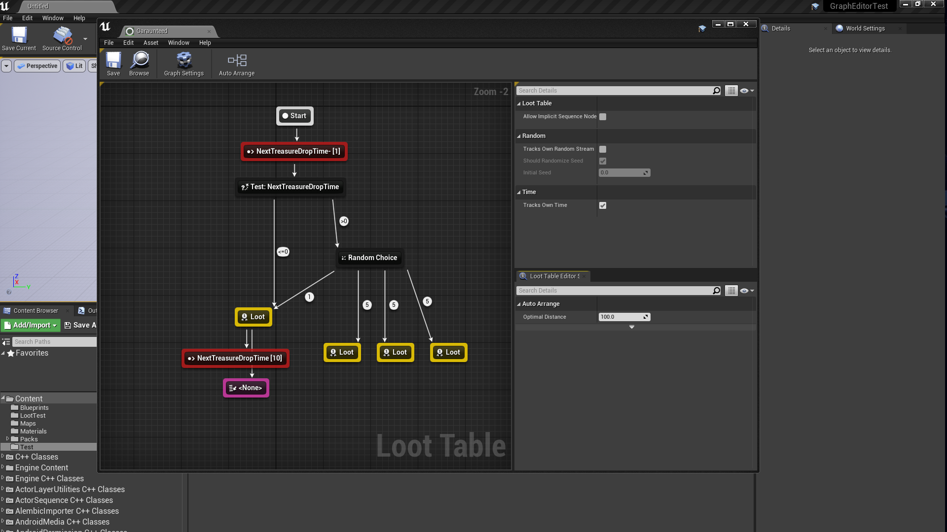 随机战利品掉宝可视化插件 虚幻4 ue4 Fair Feeling Loot 426 427