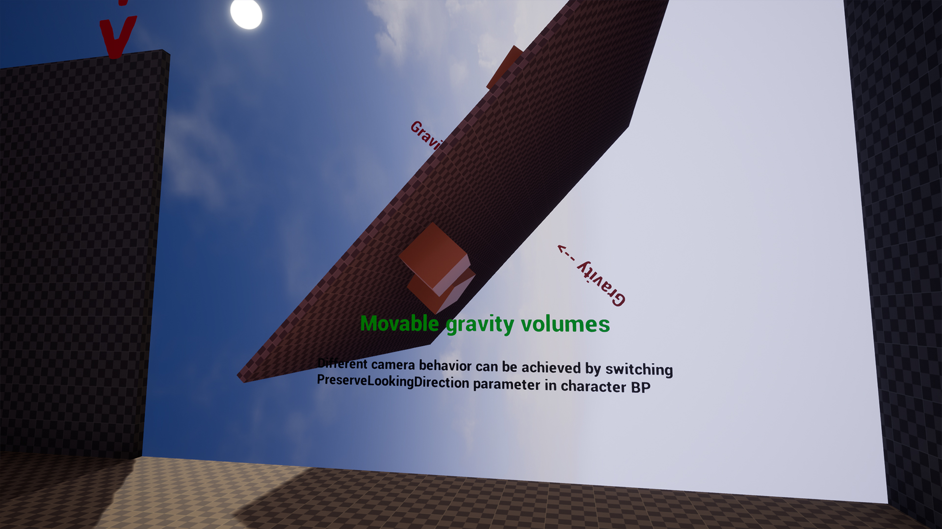 运动重力方向控制蓝图系统 虚幻4 ue4 Directional Gravity for Physics and Movement 427插图4