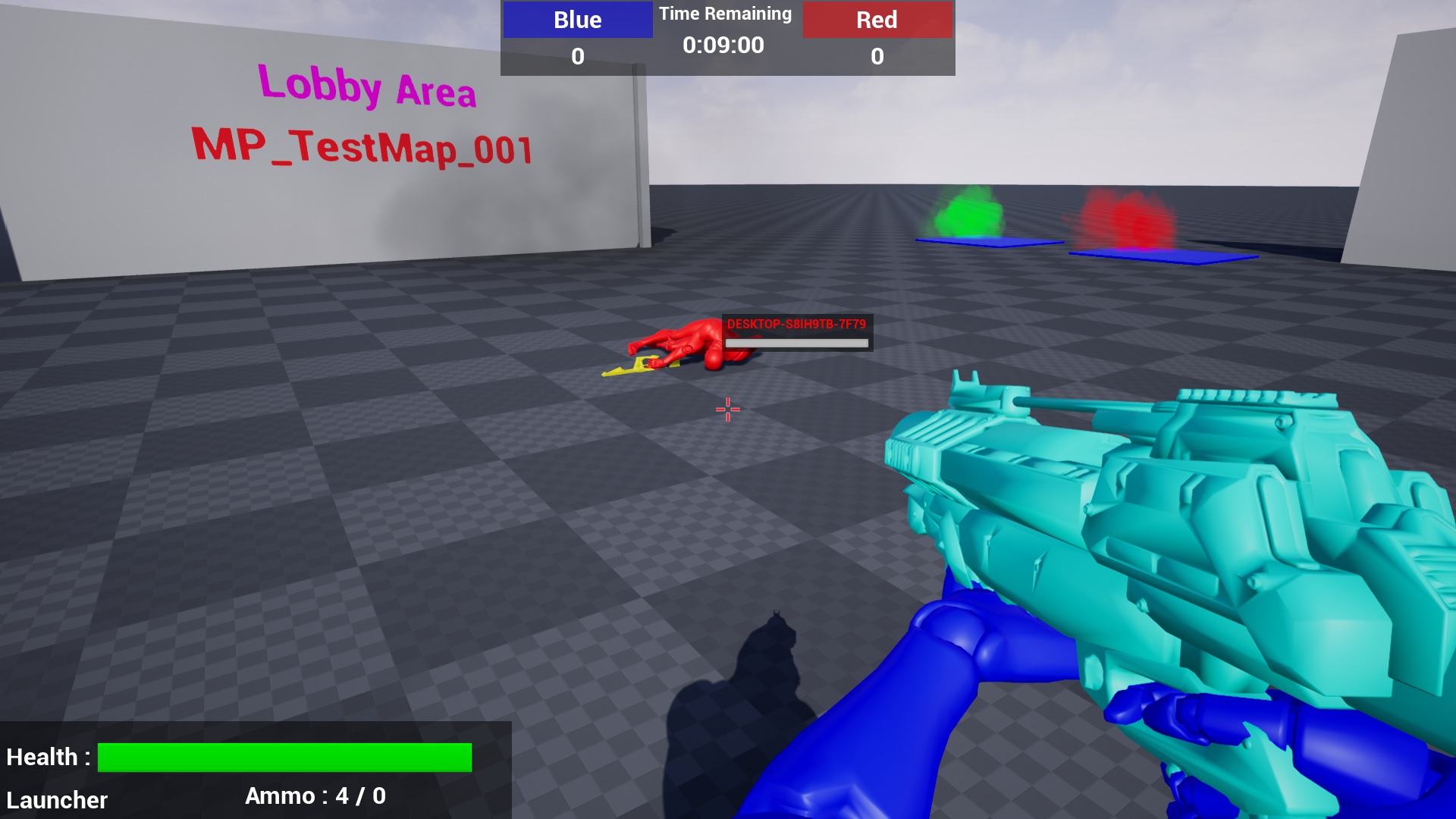 多人游戏 射击 蓝图 模板 虚幻4 UE4 Multiplayer FPS Basic 422插图3