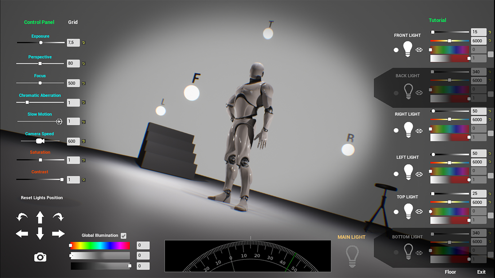 摄影棚产品展示灯光设置蓝图 虚幻4 ue4 MetaLight Studio 427插图4