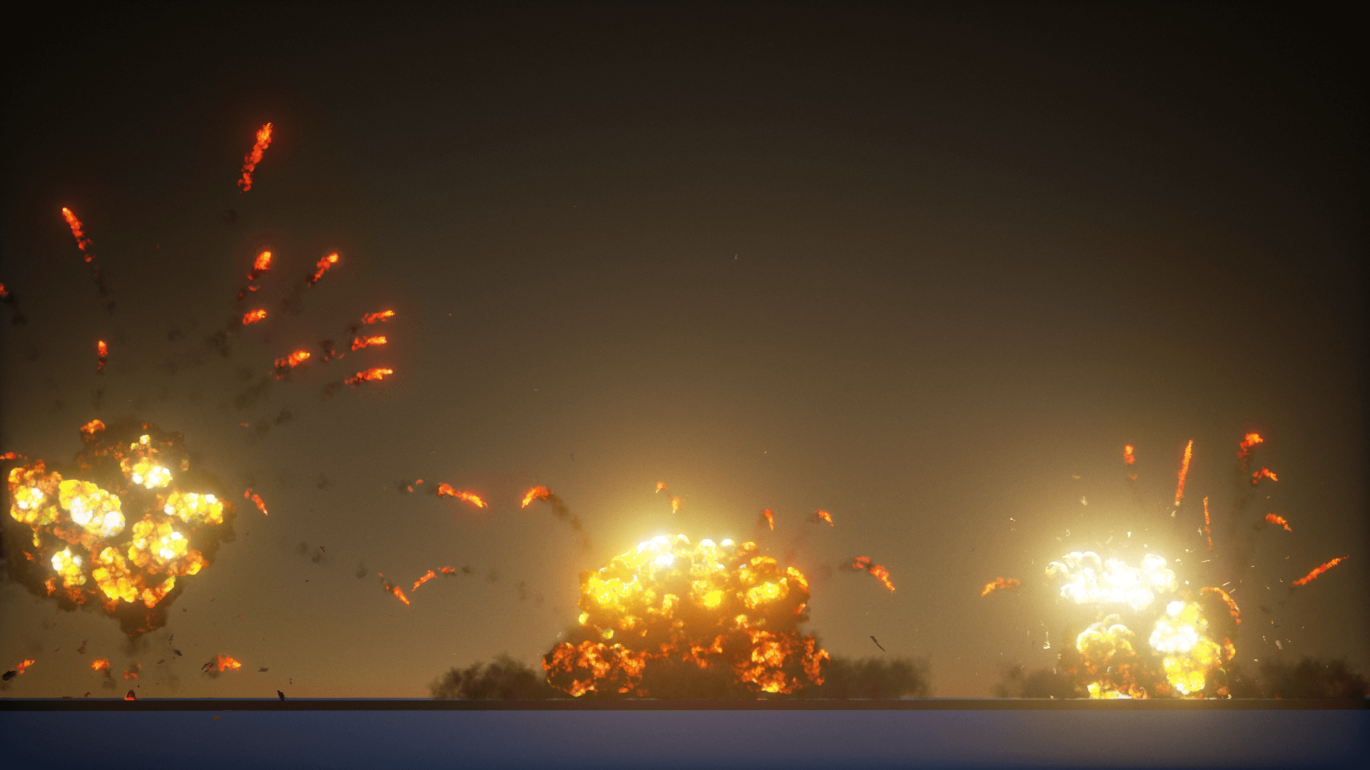 The Explosions Mega Pack 虚幻4 UE4 大型 爆炸 粒子 特效 合集