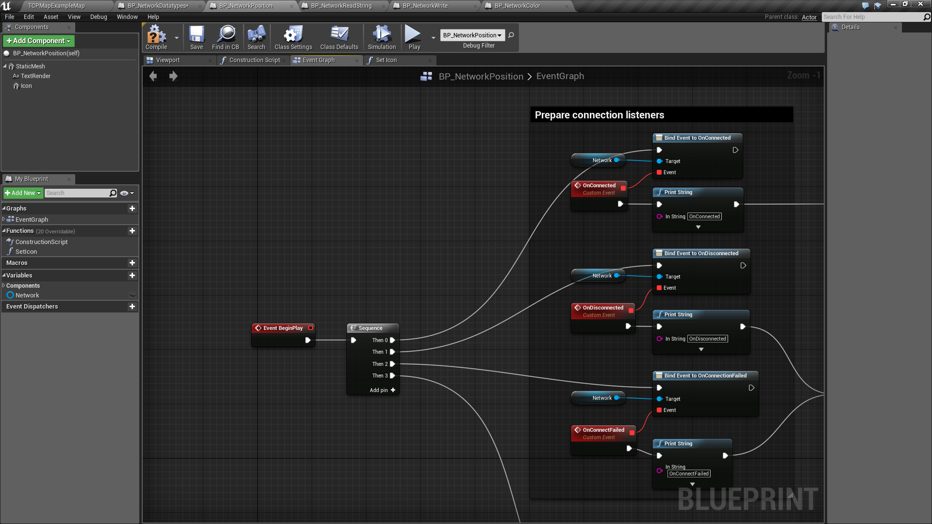 网络 网游 通信 传输 插件 虚幻4 UE4 TCP Blueprint Plugin 413插图2