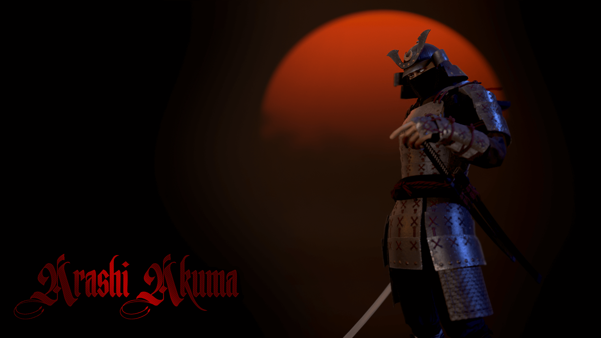 Arashi Akuma Character 虚幻4 UE4 剑客 格斗家 角色 动画