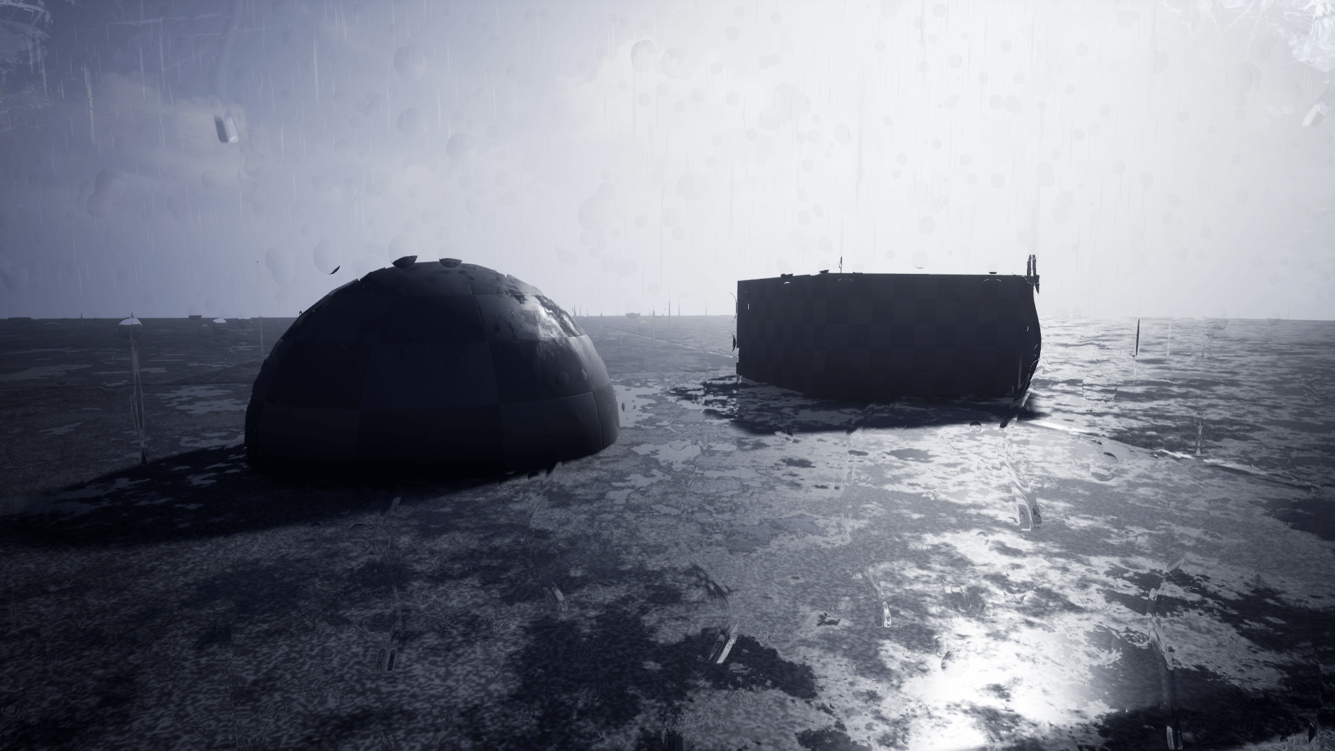 角色镜头动态天气雨水雷电结冰蓝图 虚幻4 ue4 Dynamic Weather插图3