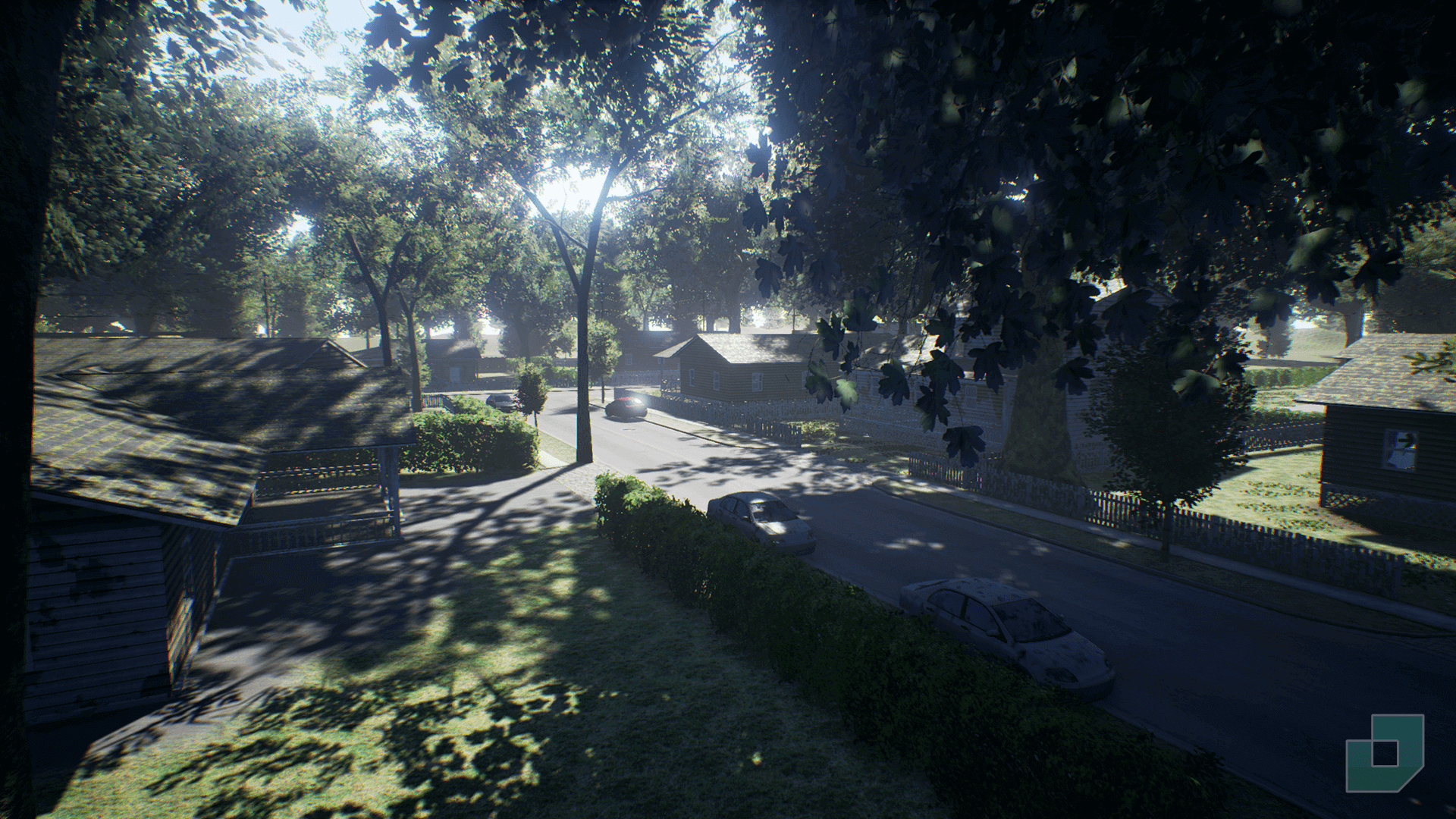 Modular Neighborhood Pack 虚幻4 UE4 模块化 美国 街区 场景插图1