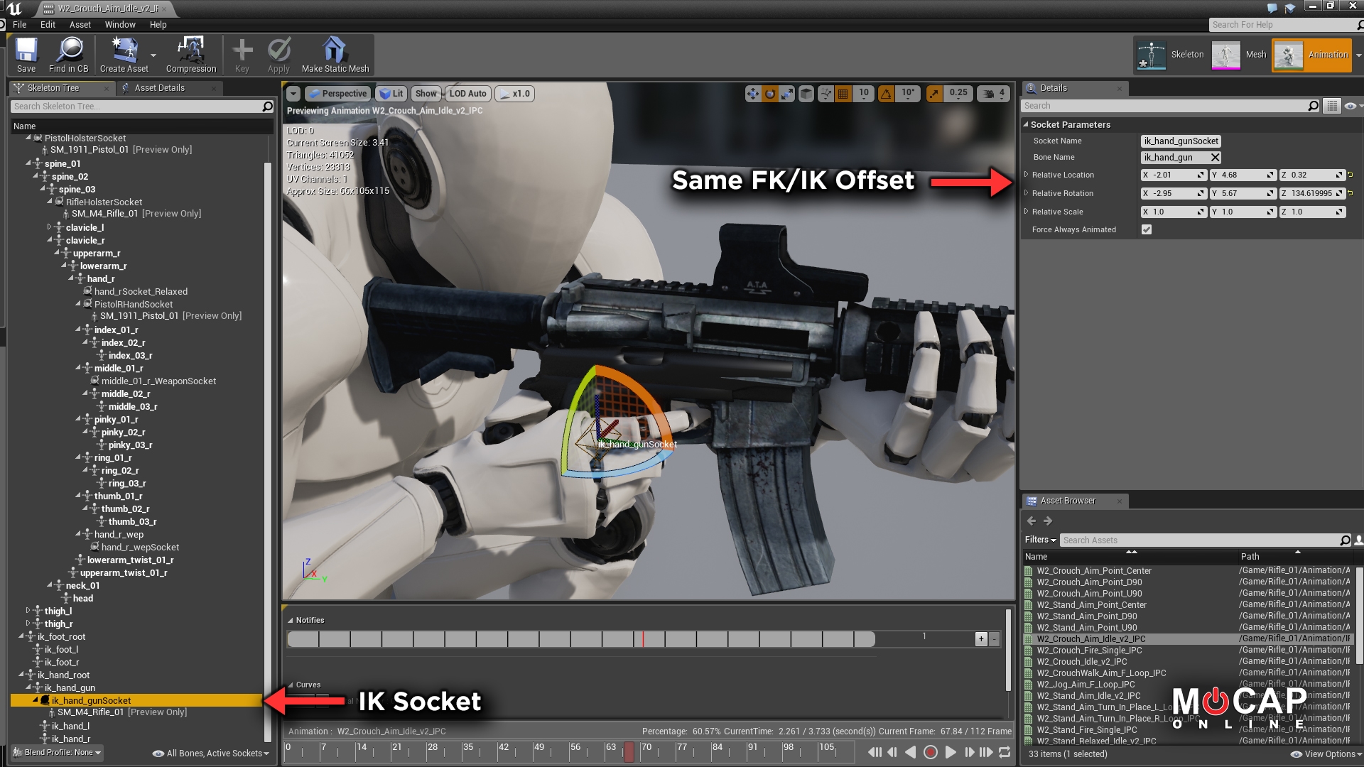 Rifle Pro – MoCap Pack 虚幻4 UE4 自动 步枪 射击 动作 动画插图2