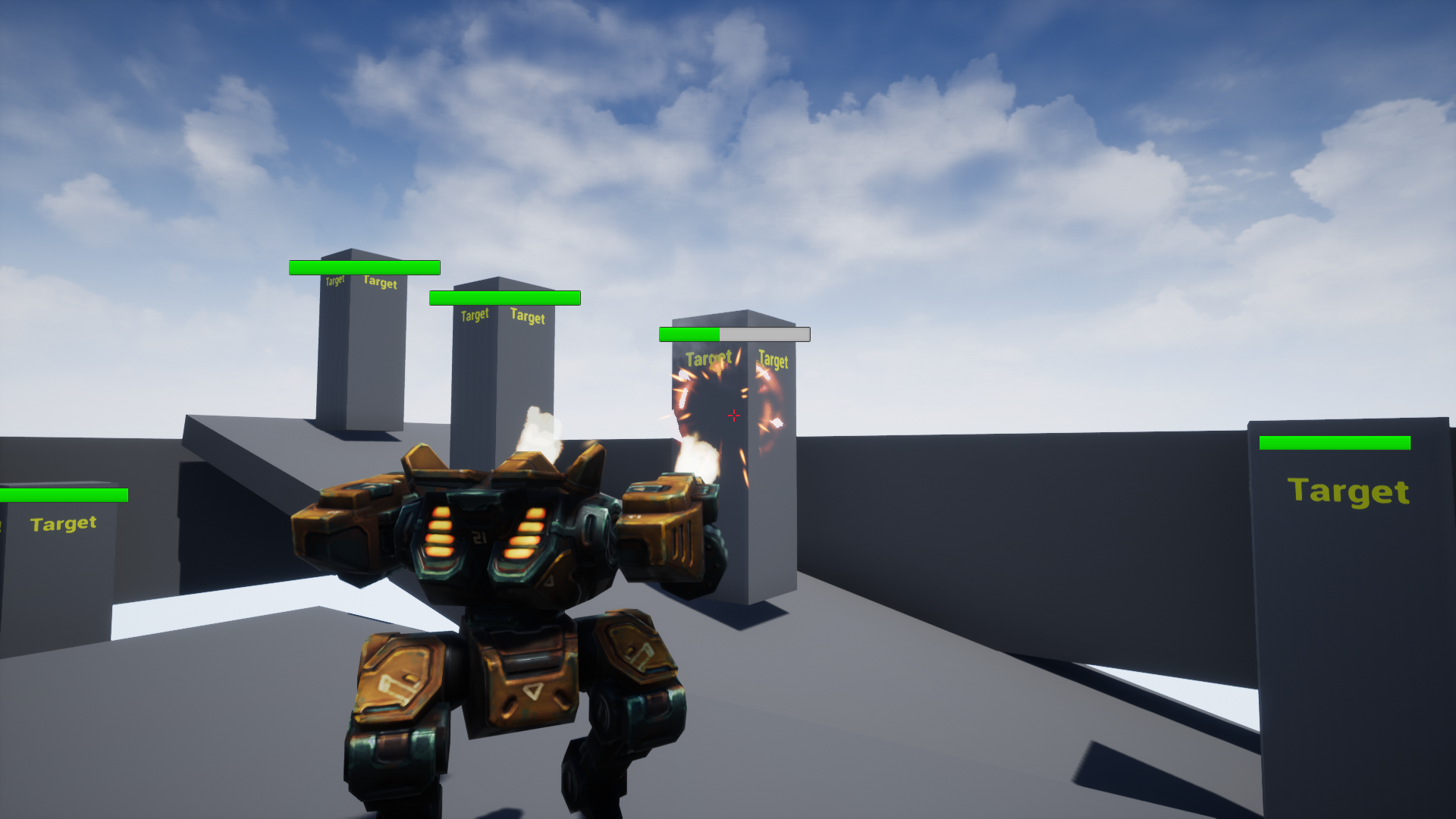 机器人 机甲 操控 蓝图 虚幻4 UE4 Mecha Controller插图2