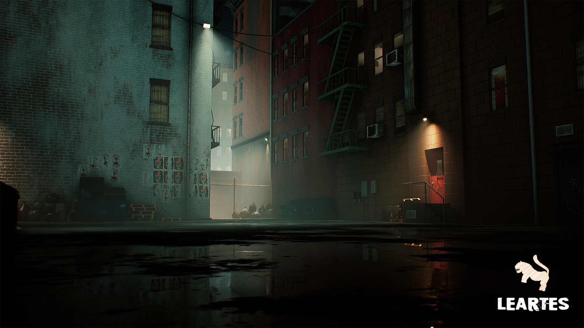 复古 纽约 街道 场景 虚幻4 UE4 1970 s New York City Alley插图2
