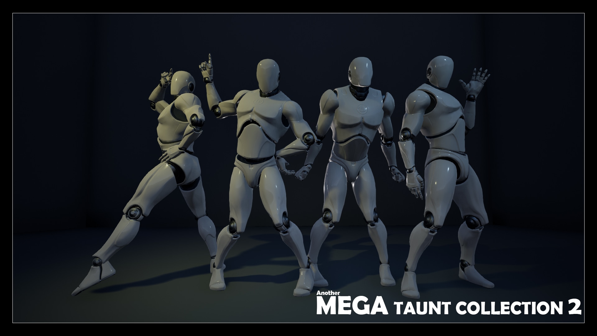 嘲讽挑衅炫耀胜利姿势动画 虚幻4 ue4 The Mega Taunt Multi Pack插图8