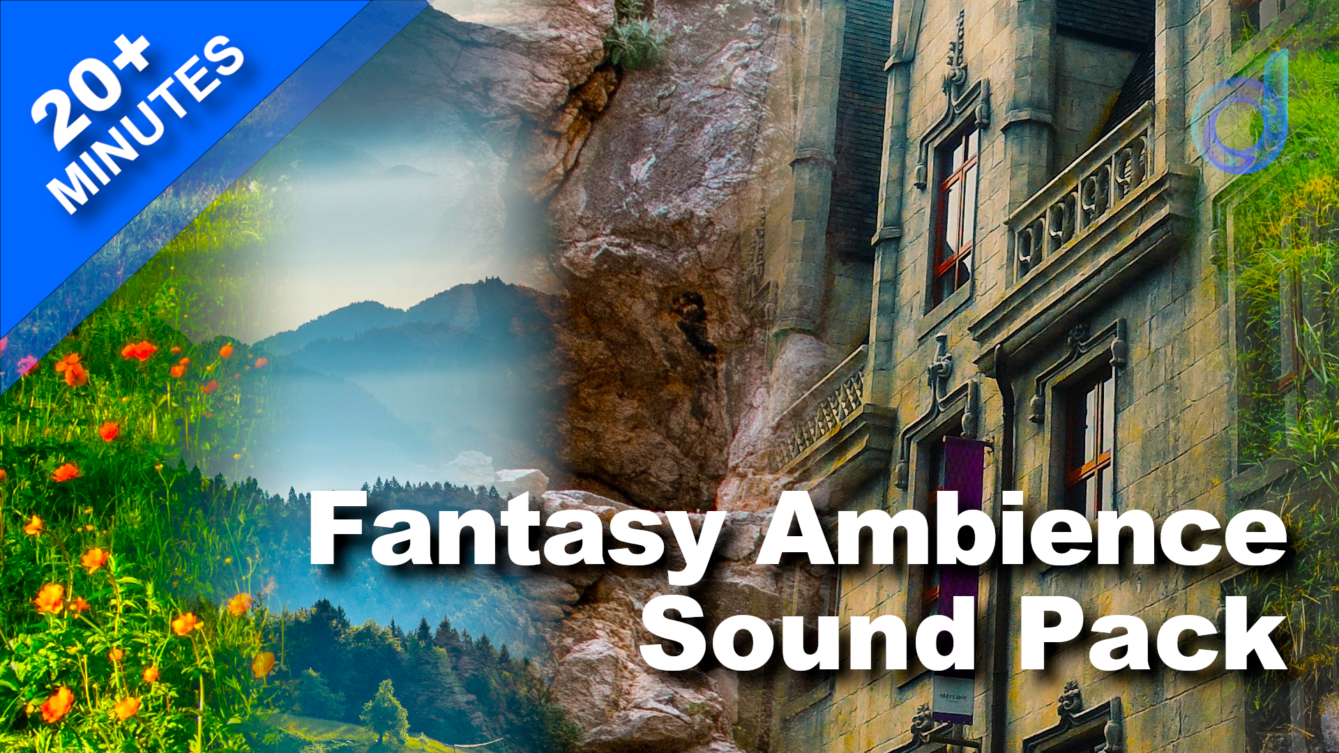 角色扮演世界环境声音 虚幻4 ue4 Fantasy Ambience Sounds Pack