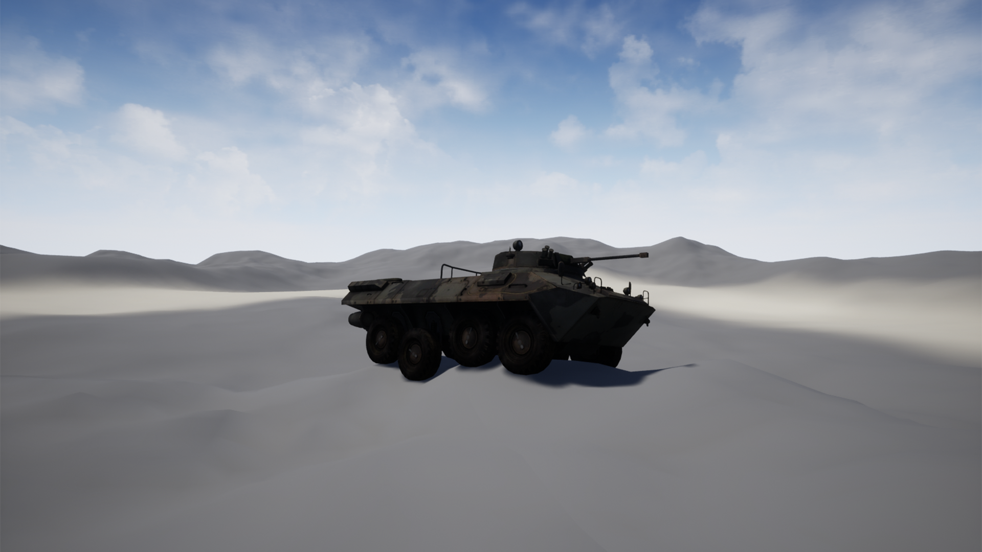 军队 车辆 驾驶 蓝图 插件 虚幻4 UE4 DcxVehicle Plugin 419插图1