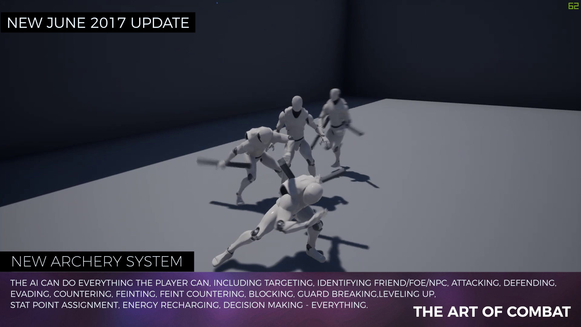 The Art of Combat 虚幻4 UE4 战舞 格斗 艺术 动作 蓝图 模板插图1