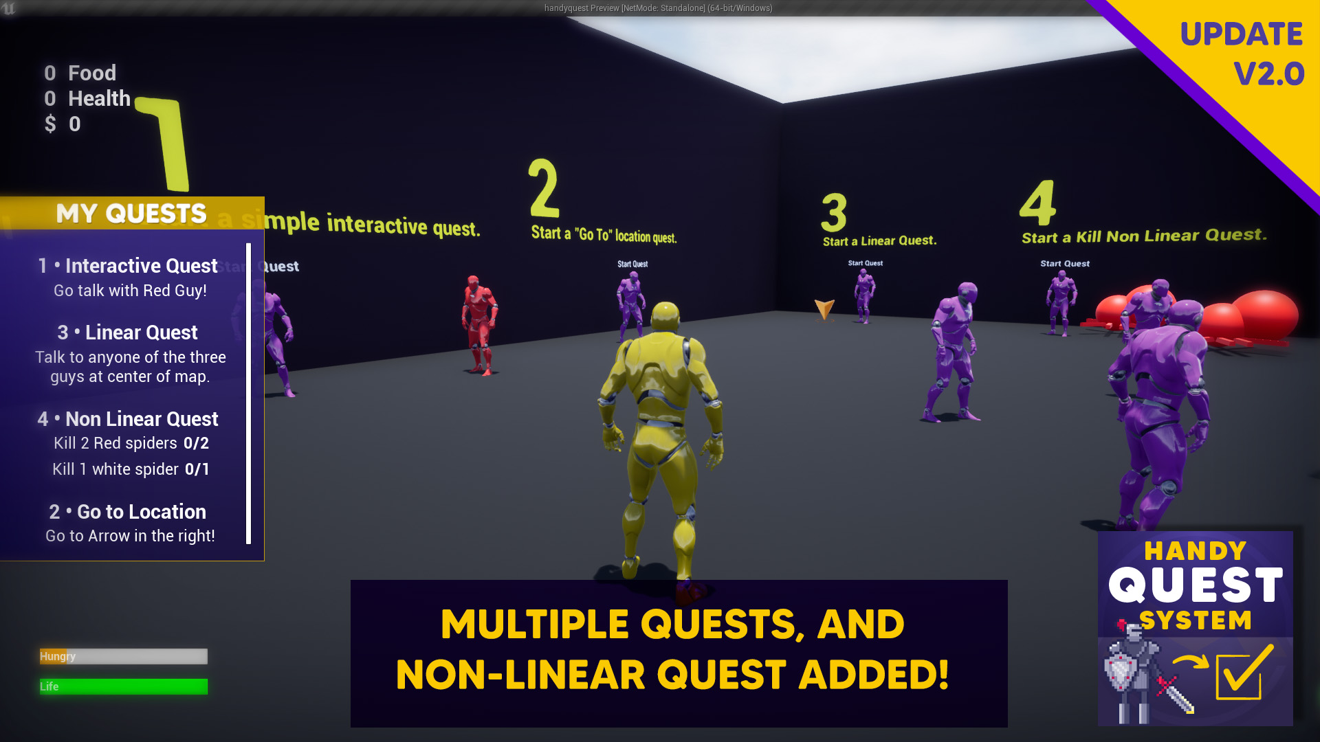 任务目标位置创建系统蓝图 虚幻4 ue4 Handy Quest System 426插图10