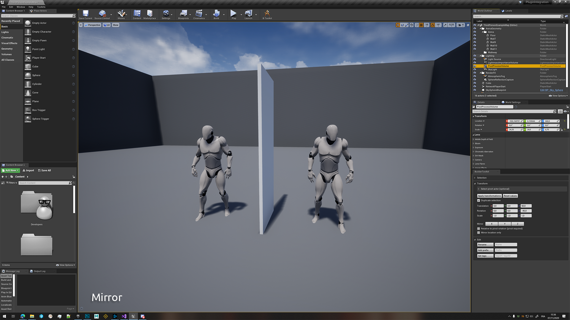 关卡搭建优化工具界面蓝图插件 虚幻4 ue4 Builder Toolkit 426插图2