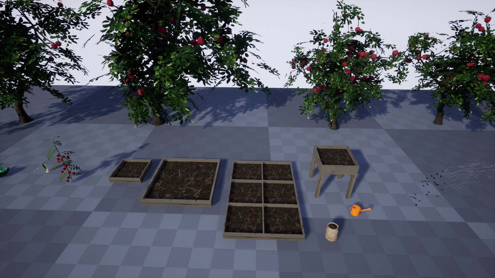 种菜植树浇灌培养系统游戏蓝图 虚幻4 UE4 Garden and farm 425插图3