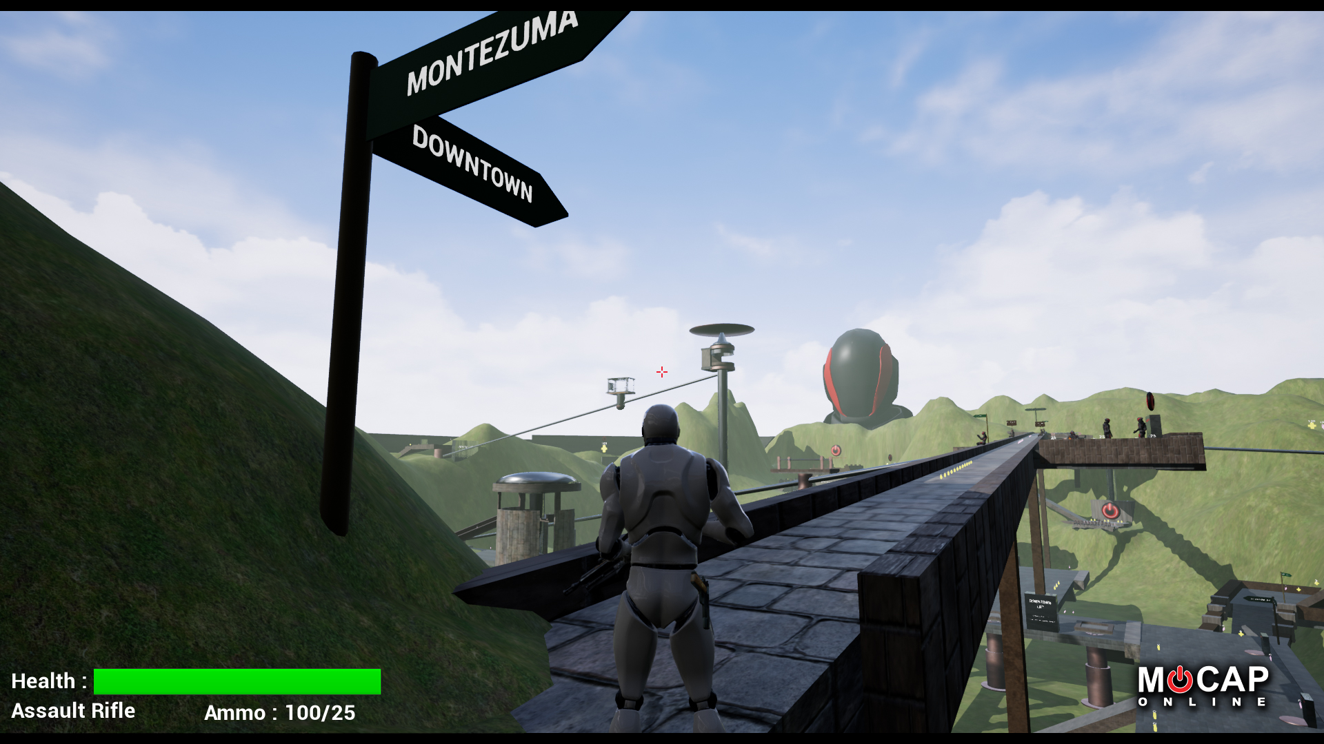 第三人称 游戏 模板 虚幻4 ue4 MCO Multiplayer TPS Blueprints插图1
