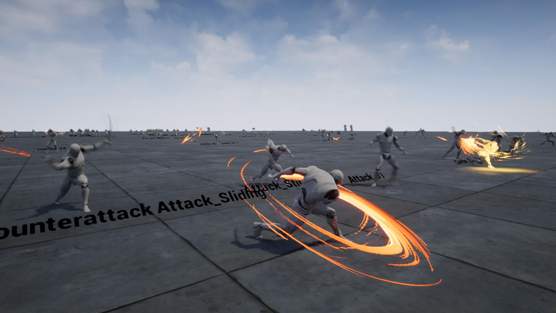 东方双刀流剑士动画 虚幻4 ue4 Orientalism Dual Blade Anim Set插图1