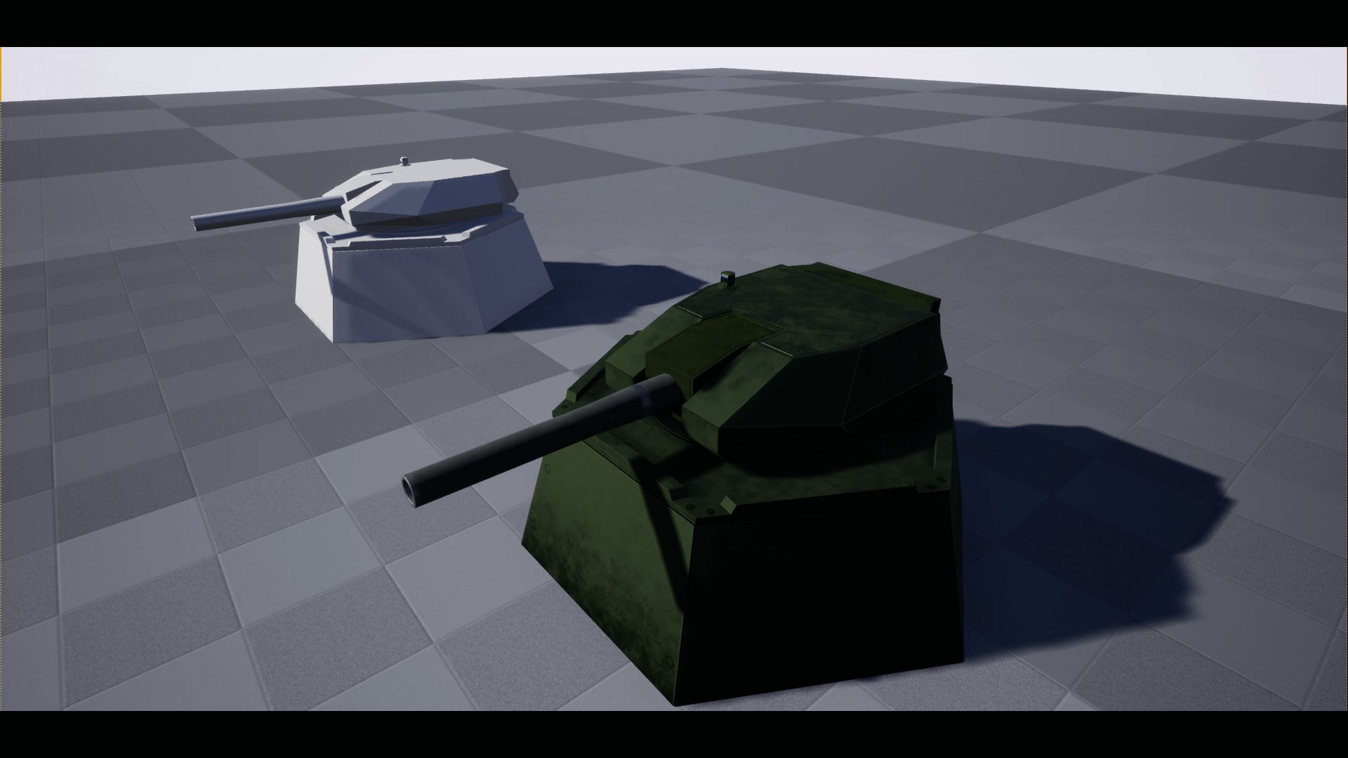炮塔 炮台 旋转 开火 控制 蓝图 虚幻4 UE4 Turret Controller插图1