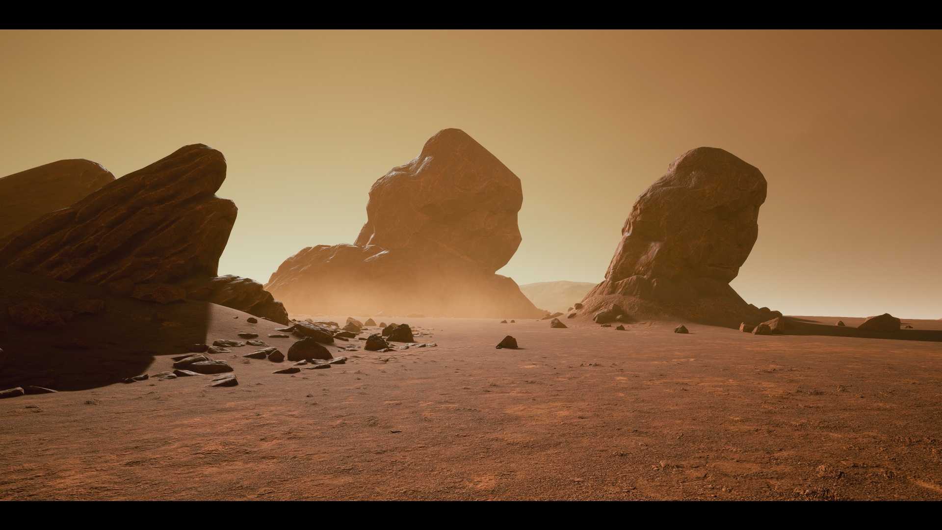 火星 表面 地形 材质 环境 虚幻4 UE4 Martian Surface