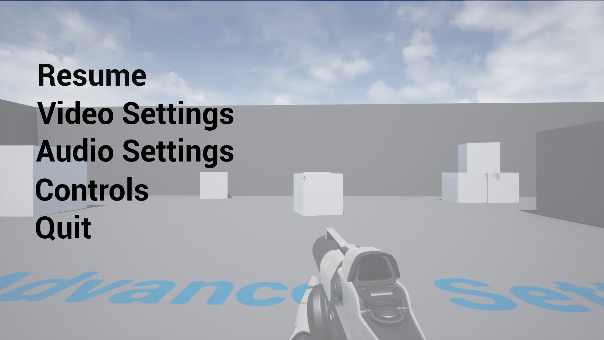 高级游戏设置配置菜单蓝图工程 虚幻4 ue4 Advanced Settings 426