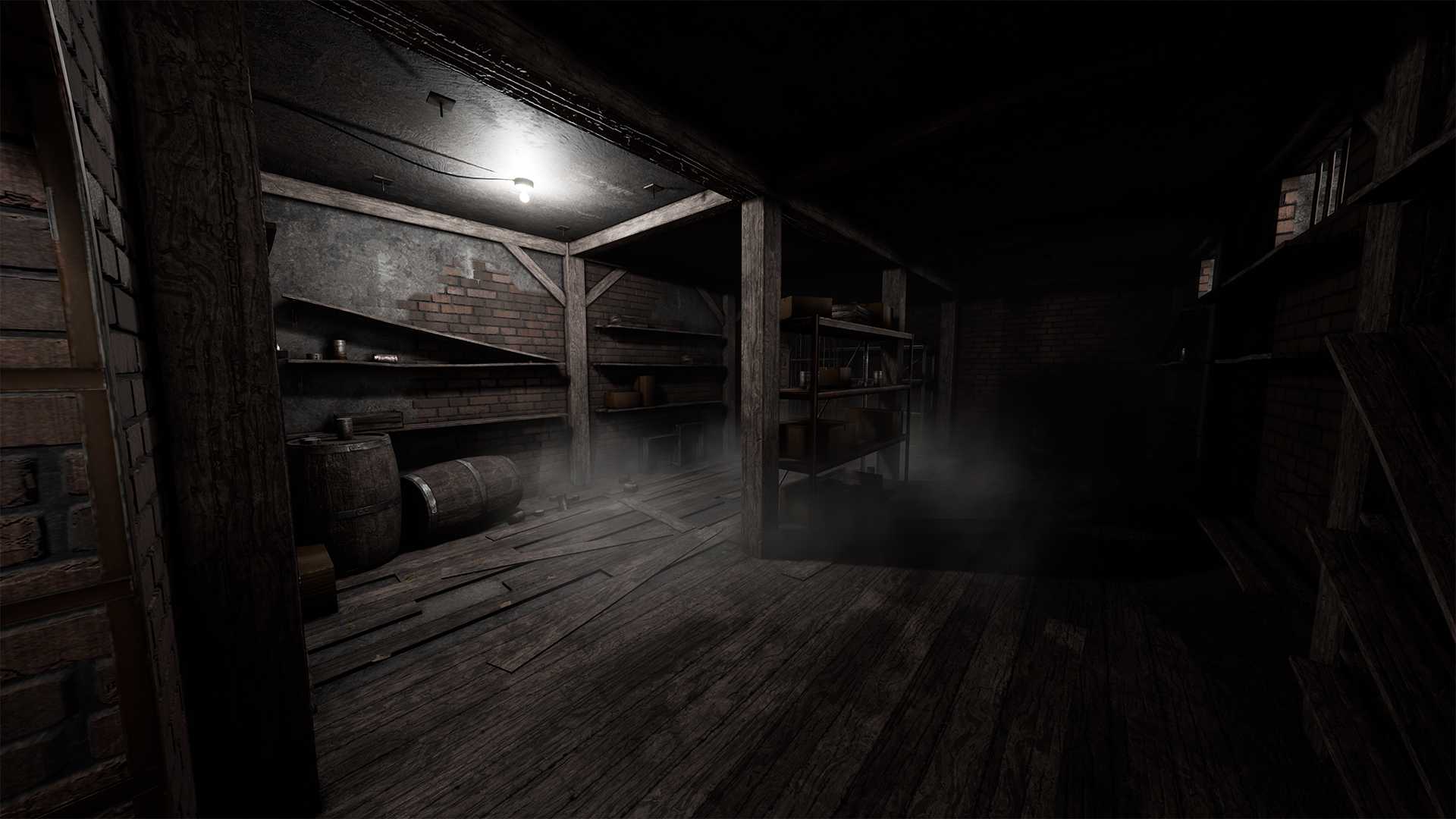 Root Cellar 虚幻4 UE4 地窖 酒窖 地下室 入口 场景插图2