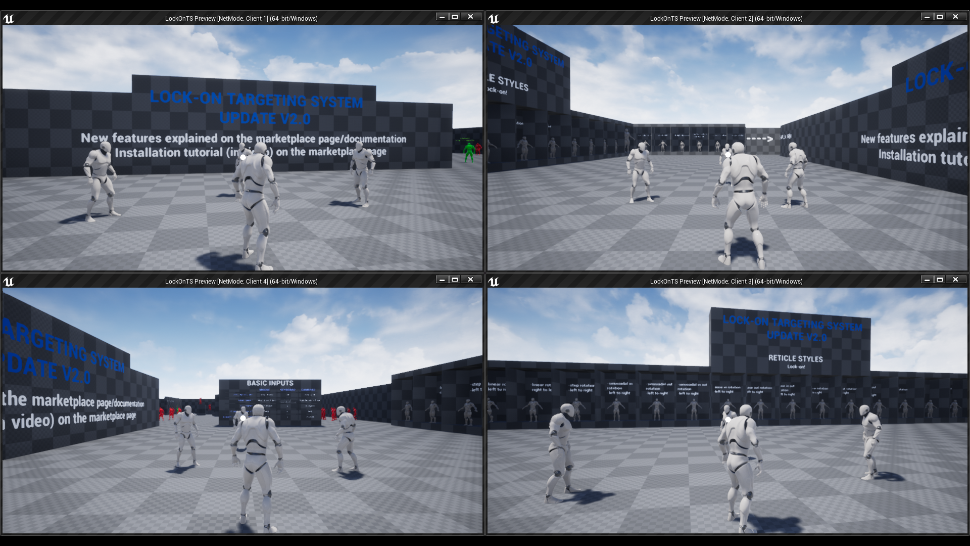 镜头锁定切换目标查障蓝图 虚幻4 ue4 Lock on Targeting System插图7