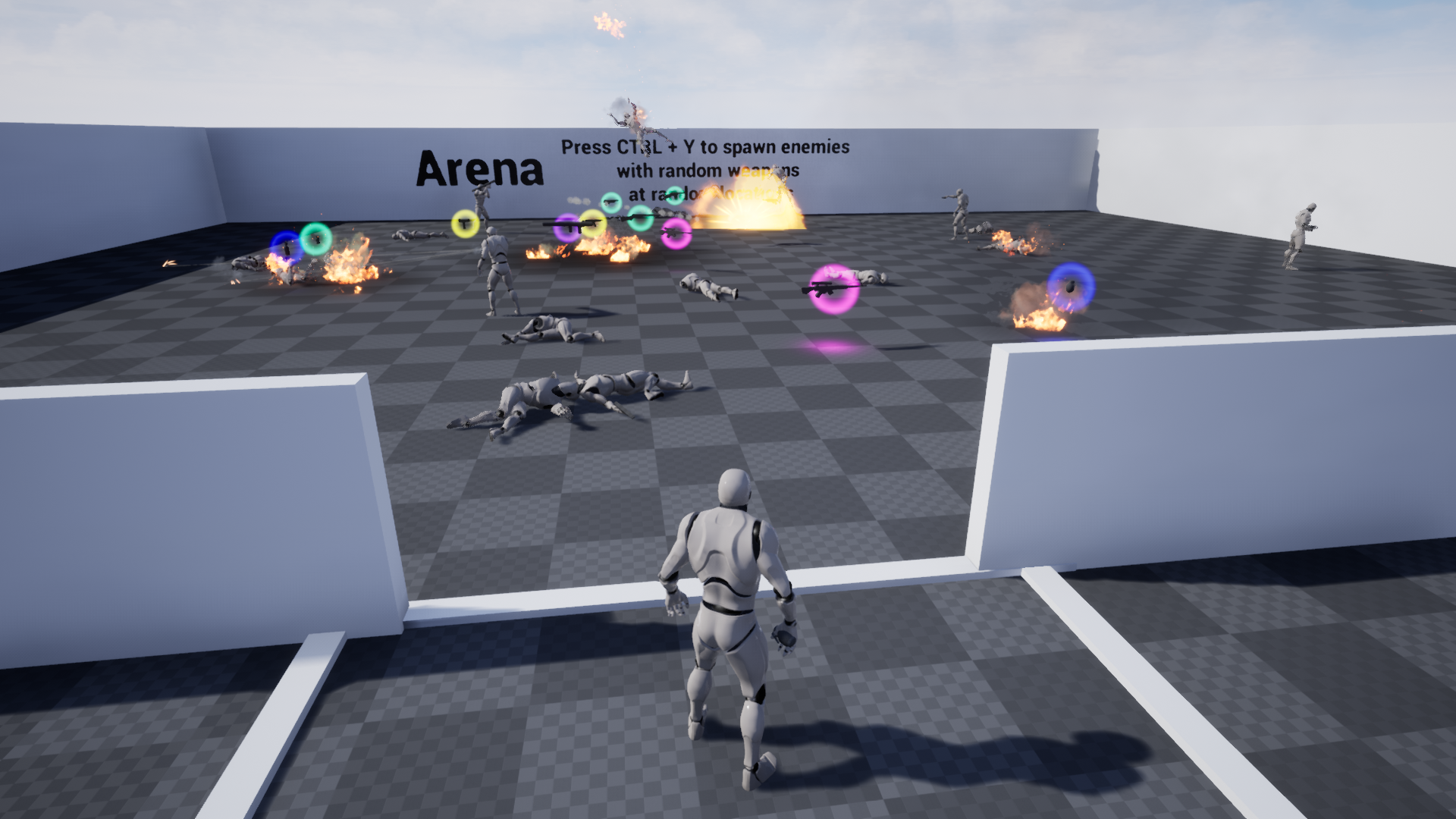 武器拾取战斗蓝图 虚幻4 ue4 Third Person Weapon Combat System 426插图2