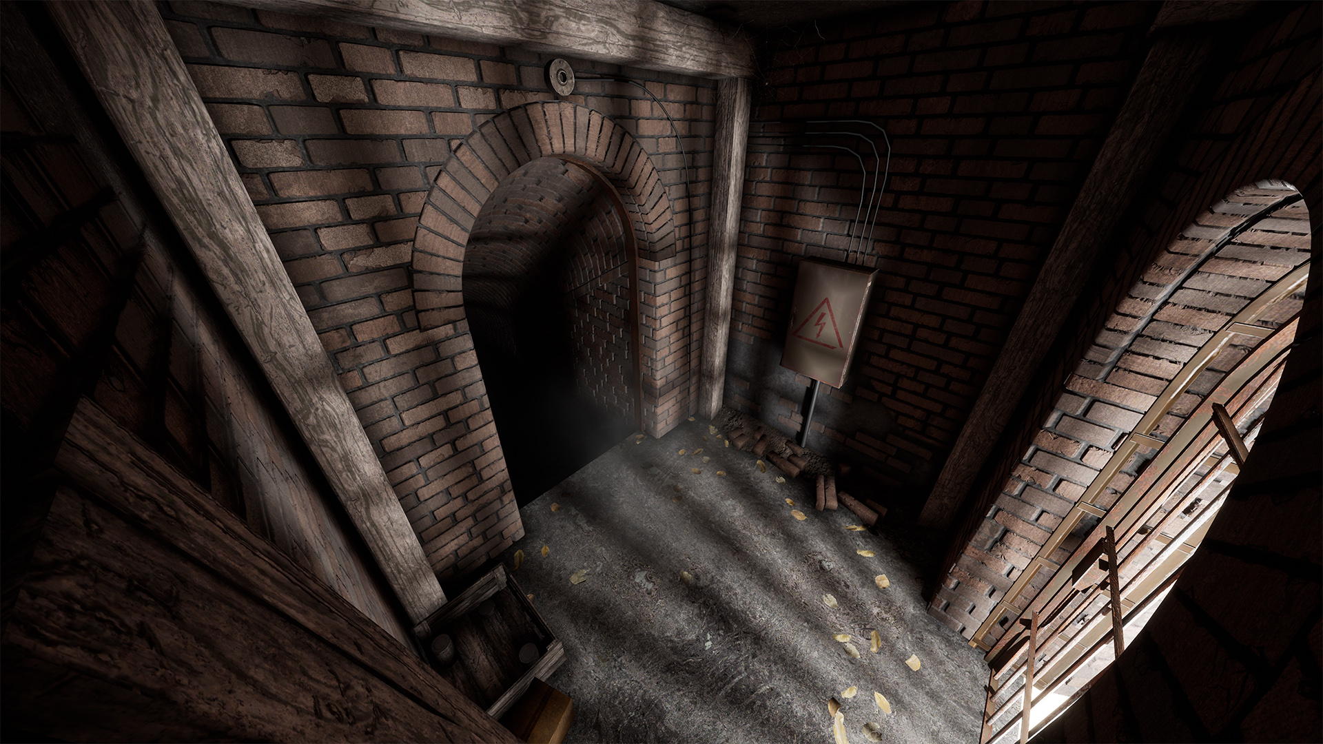 Root Cellar 虚幻4 UE4 地窖 酒窖 地下室 入口 场景插图1