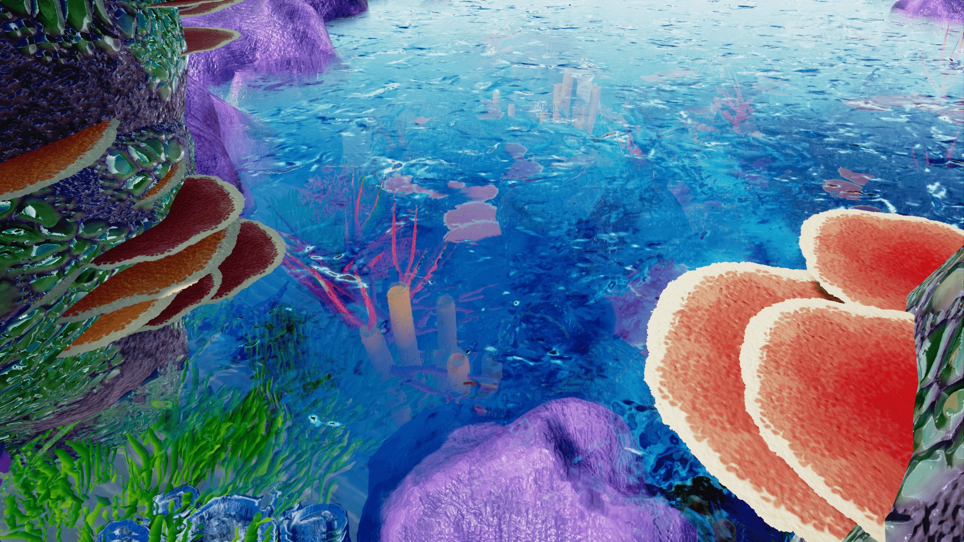 Automatic Coral Generator 虚幻4 UE4 珊瑚 模块化 生成器 蓝图