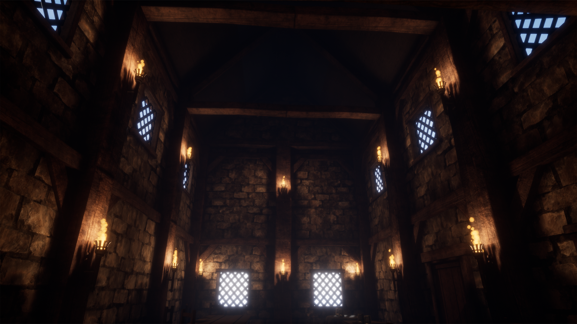 中世纪 酒馆 驿站 环境 场景 虚幻4 UE4 Medieval Tavern