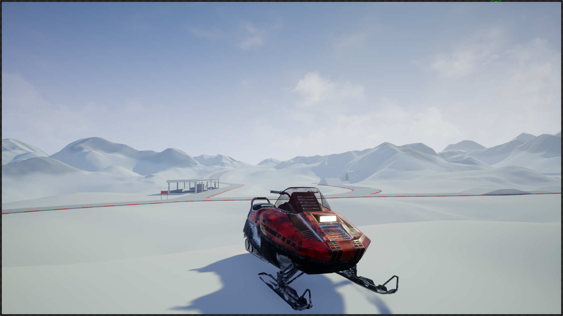 雪地摩托驾驶蓝图 虚幻4 ue4 Drivable Vehicle Snowmobile 427插图9