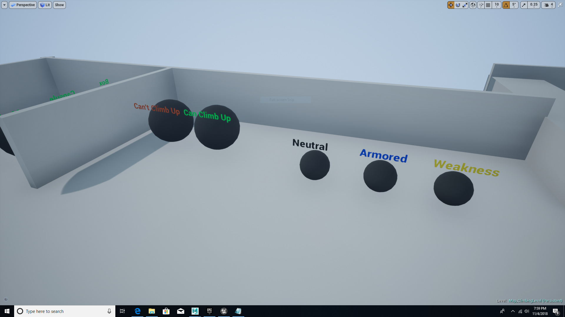 巨人首领站攀爬战斗蓝图 虚幻4 ue4 Component Climbing System插图3