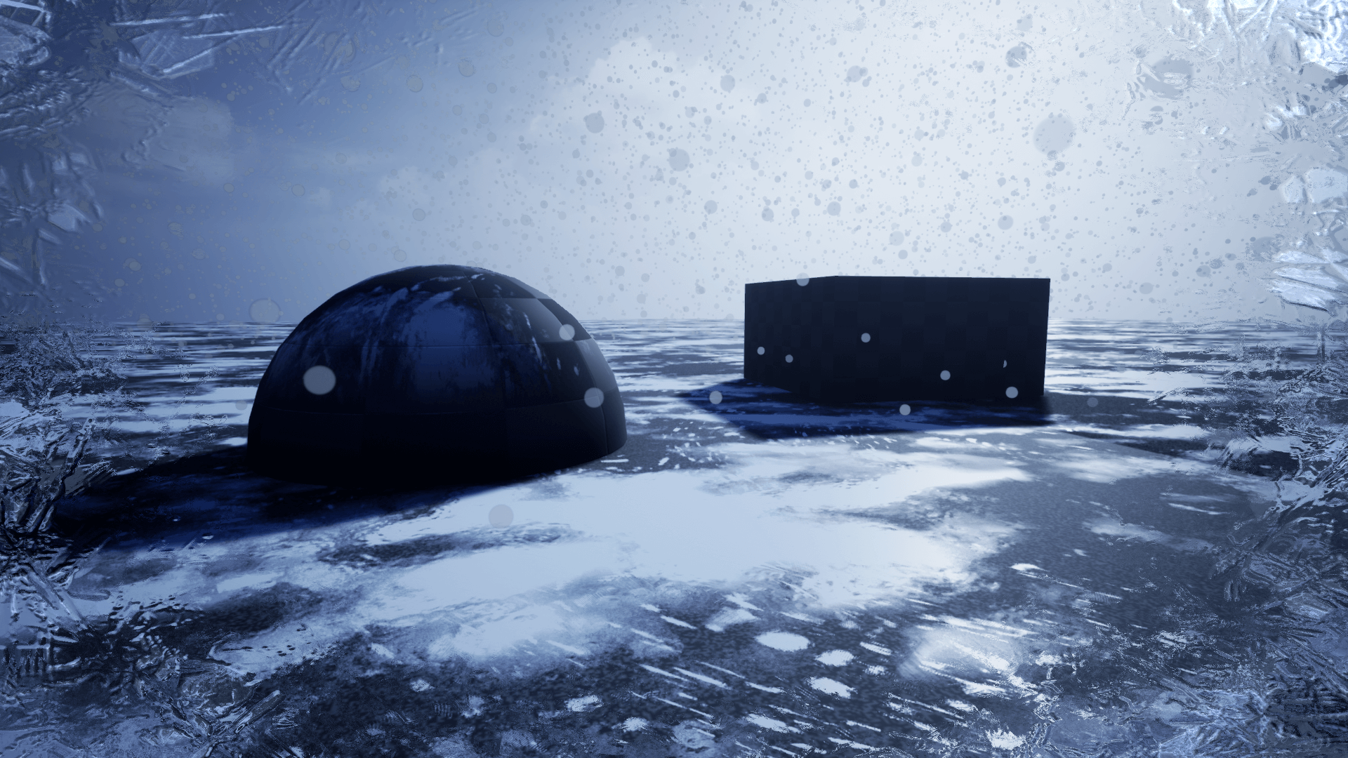 角色镜头动态天气雨水雷电结冰蓝图 虚幻4 ue4 Dynamic Weather