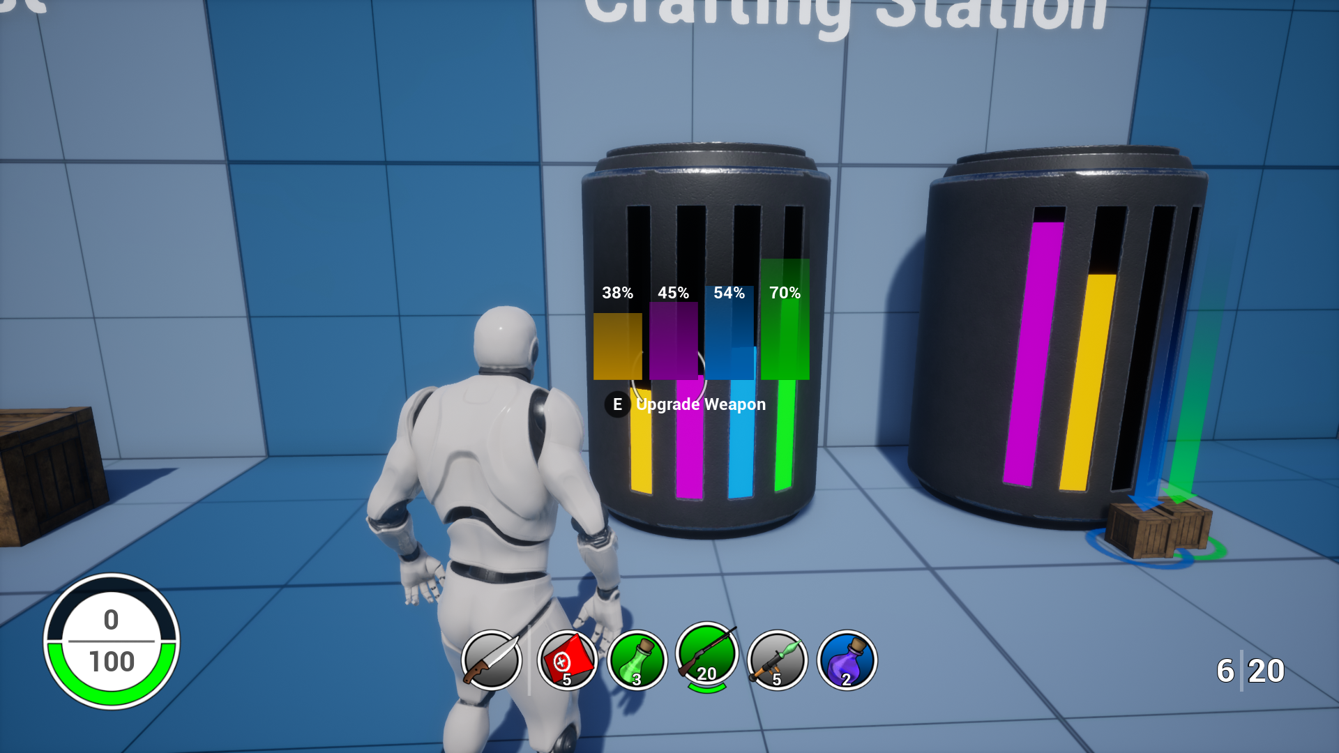 吃鸡 大逃杀 背包 蓝图 虚幻4 UE4 Inventory for Battle Royale