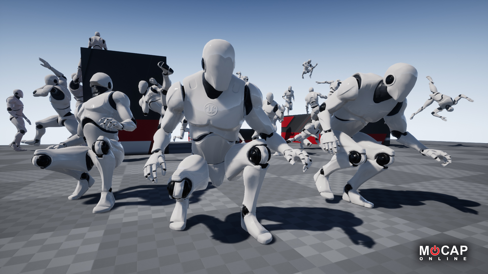 Ninja Pro - MoCap Pack 虚幻4 UE4 日本 忍者 重定向 动画包