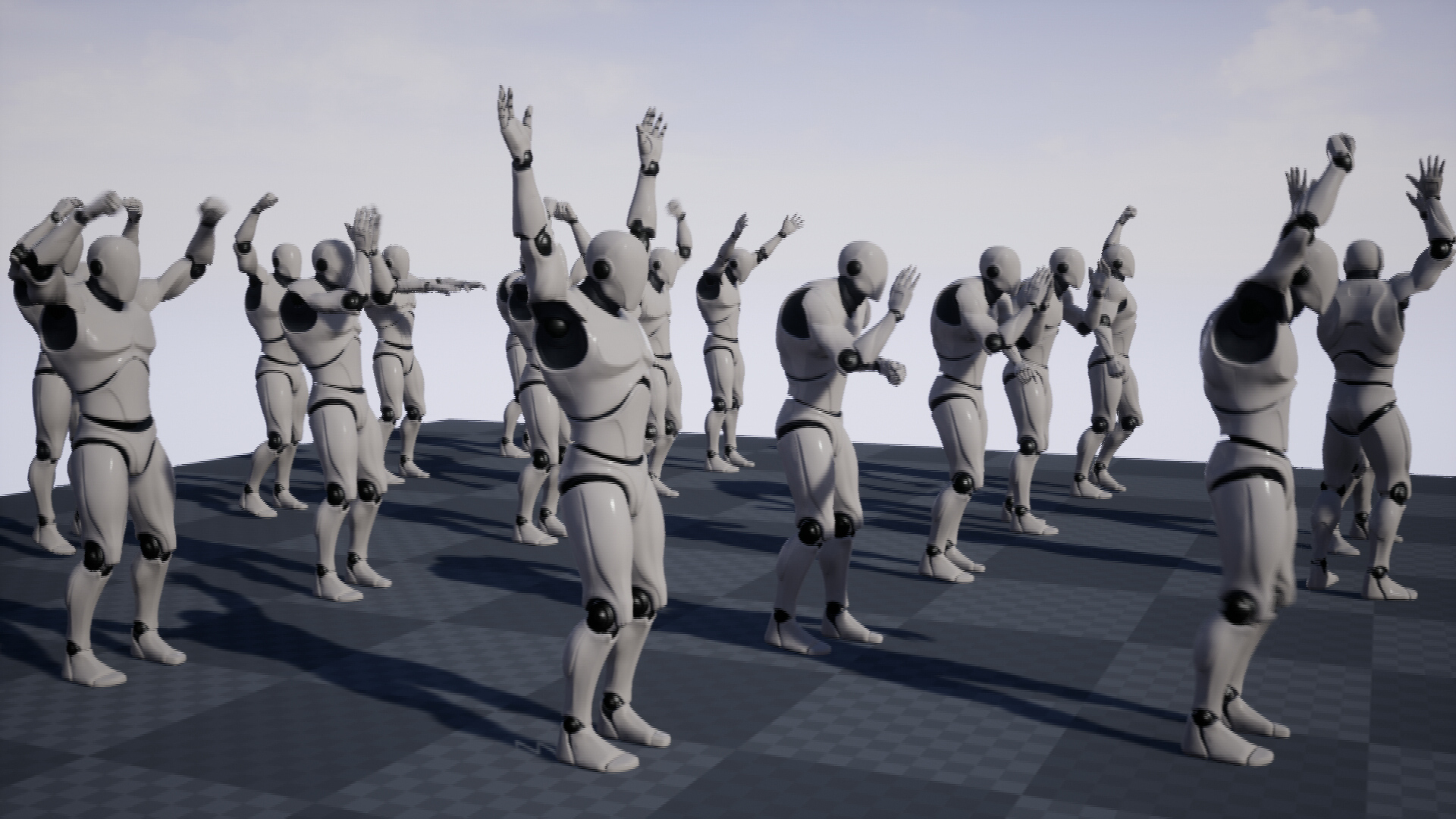 支持 鼓励 喝彩 加油 动画 重定向 虚幻4 UE4 Supporter Motions插图1