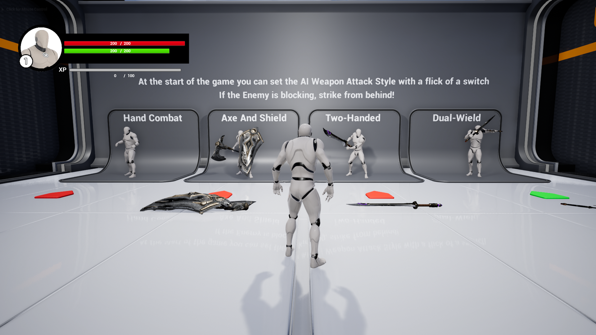 灵活的战斗系统蓝图项目 虚幻4 ue4 Flexible Combat System 426插图8