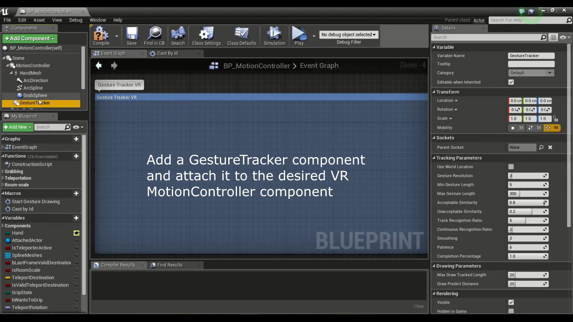 虚拟现实 手势 轨迹 插件 虚幻4 UE4 Gesture Tracker VR 419插图2