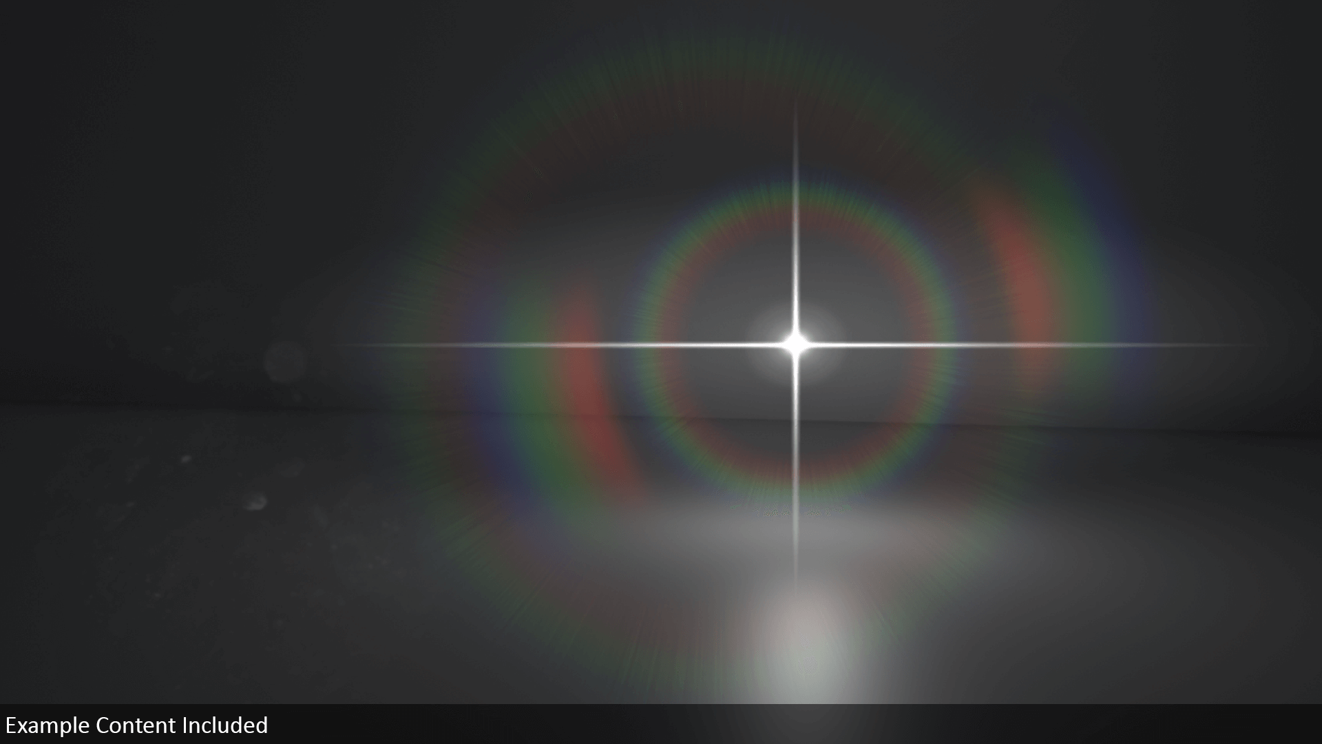 镜头 眩光 工具 自定义 蓝图 虚幻4 UE4 Custom Lens Flare Tool插图1