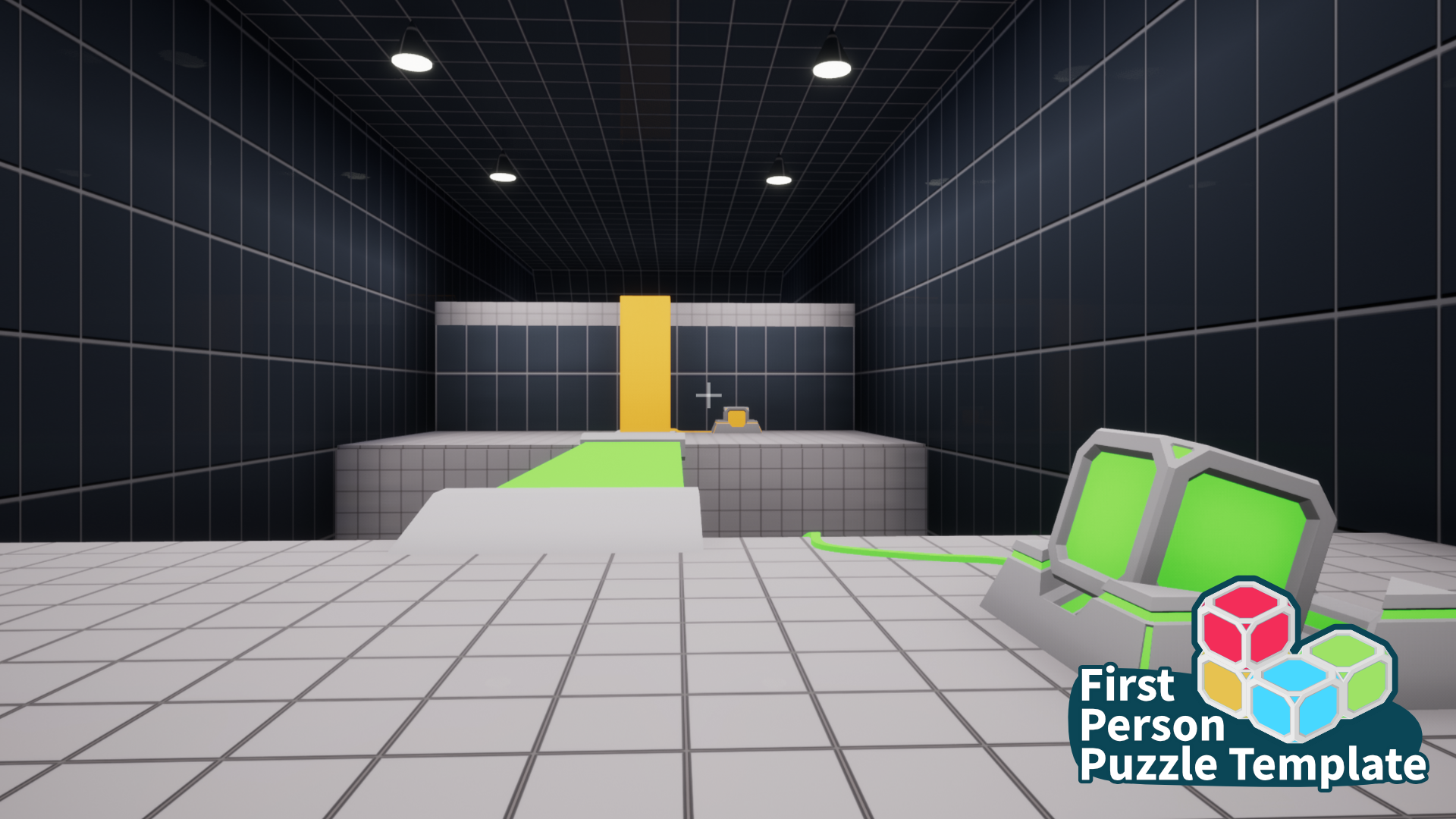 第一人称 解密 模板 虚幻4 UE4 First Person Puzzle Template插图1