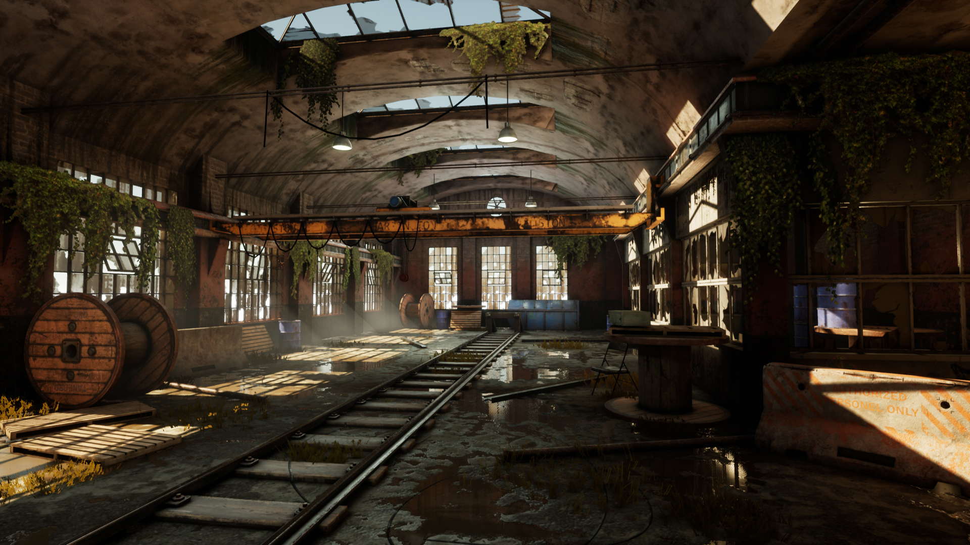 模块化 废弃 工厂 车间 虚幻4 UE4 Modular Abandoned Factory