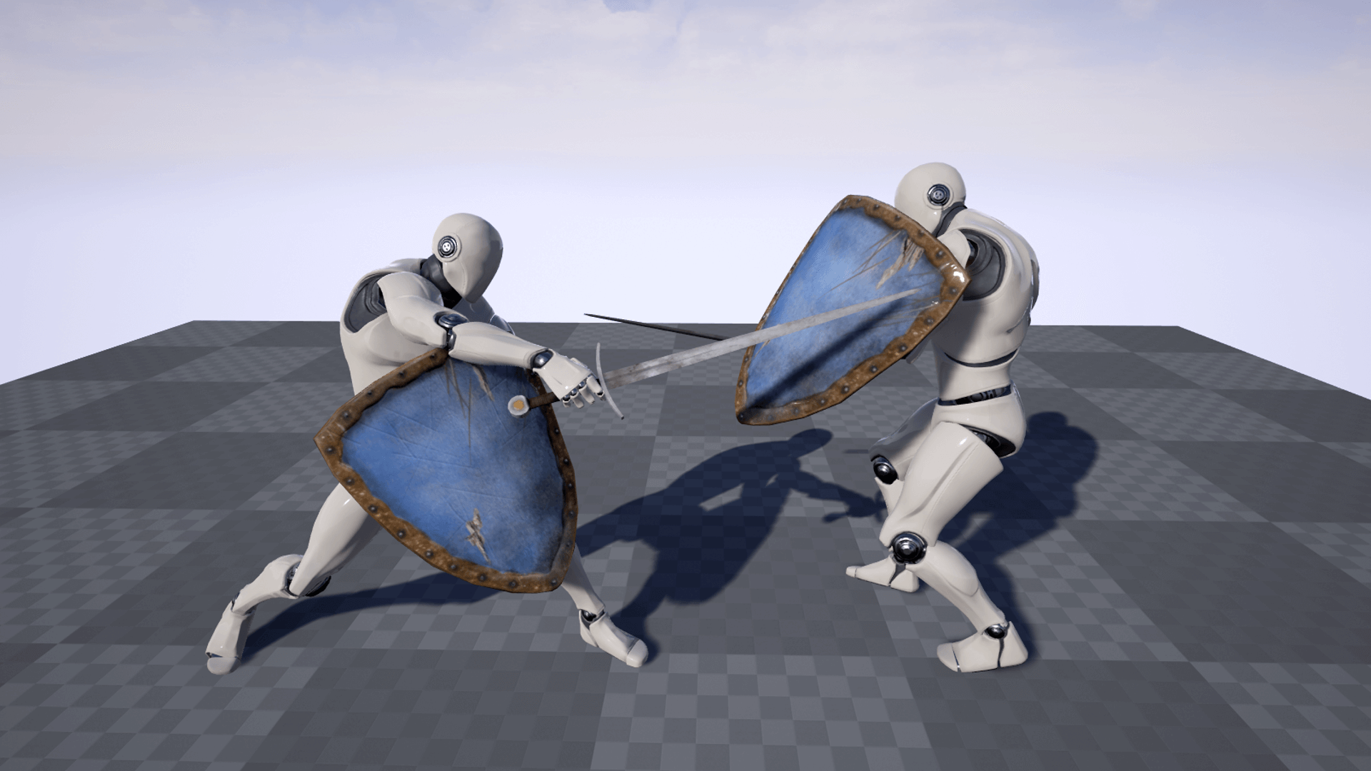 Sword & Shield Animset Pro 虚幻4 UE4 剑盾 格斗 动画 动作插图1
