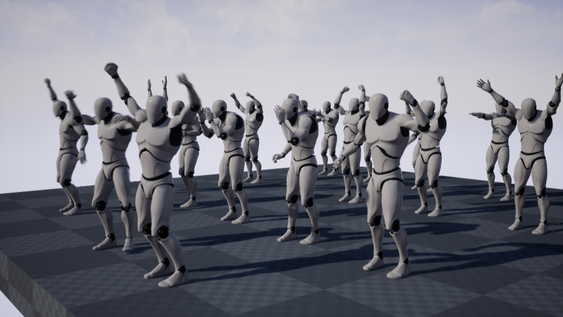 支持 鼓励 喝彩 加油 动画 重定向 虚幻4 UE4 Supporter Motions插图2