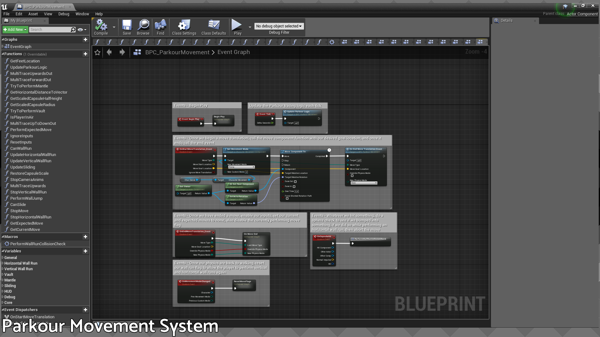 第一人称跑酷特技蓝图 虚幻4 ue4 Parkour Movement System 426插图3