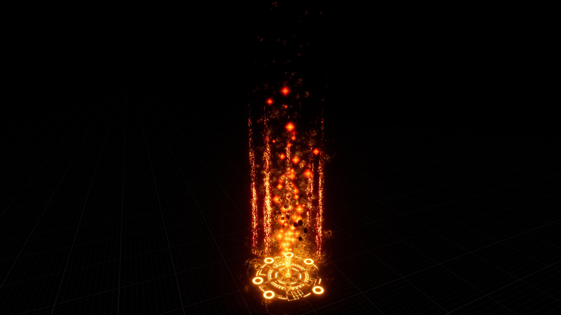 符号 印记 法阵 粒子 特效 虚幻4 UE4 Rune Effects Pack