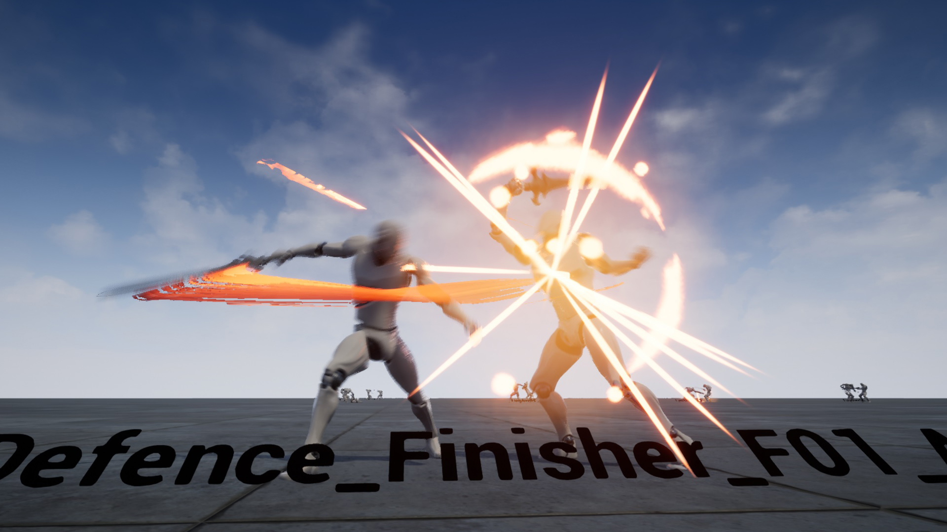 冷酷剑术斩杀终结技动画 虚幻4 ue4 Cruel Sword Finisher Set插图2