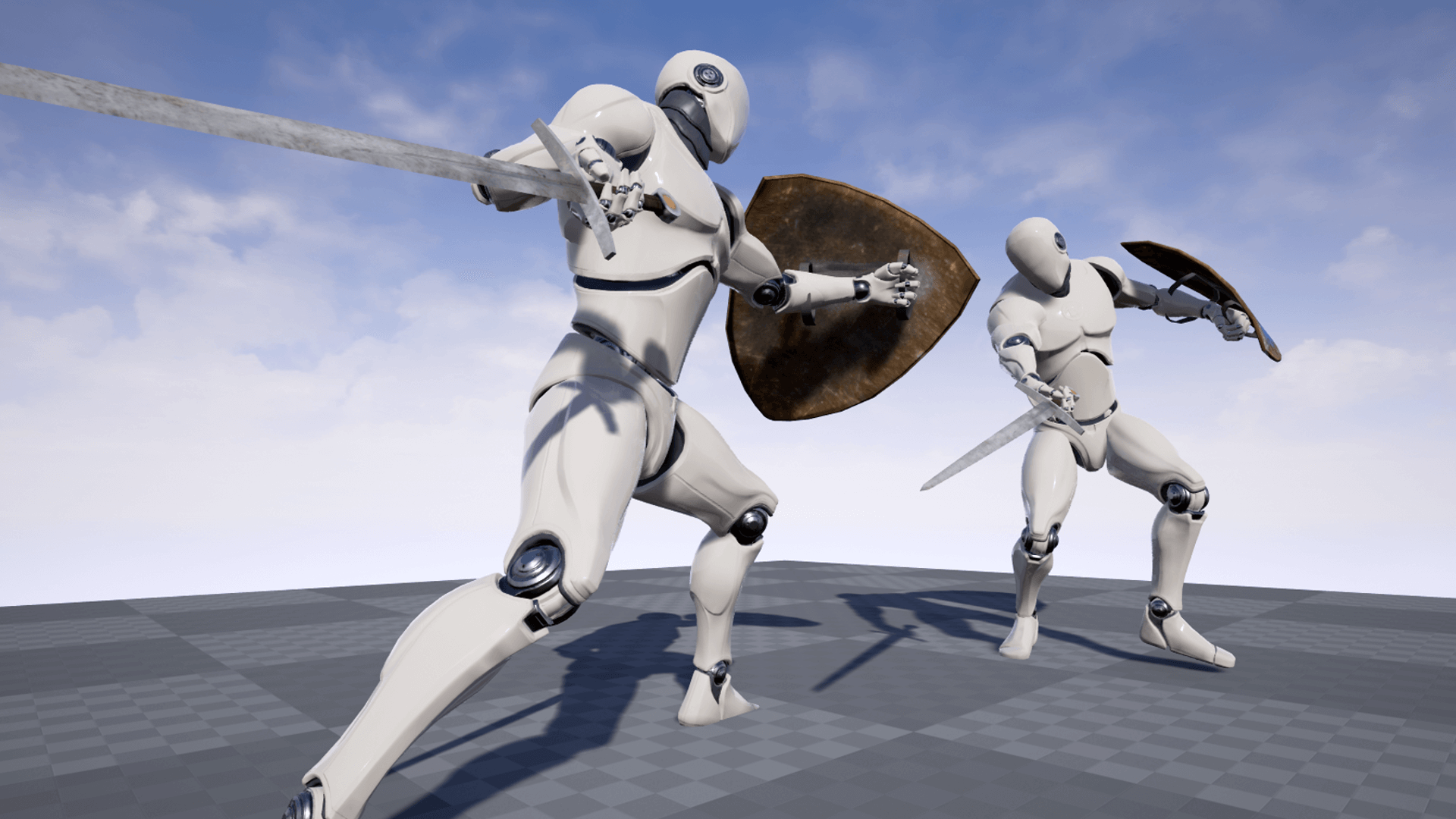 Sword & Shield Animset Pro 虚幻4 UE4 剑盾 格斗 动画 动作插图2