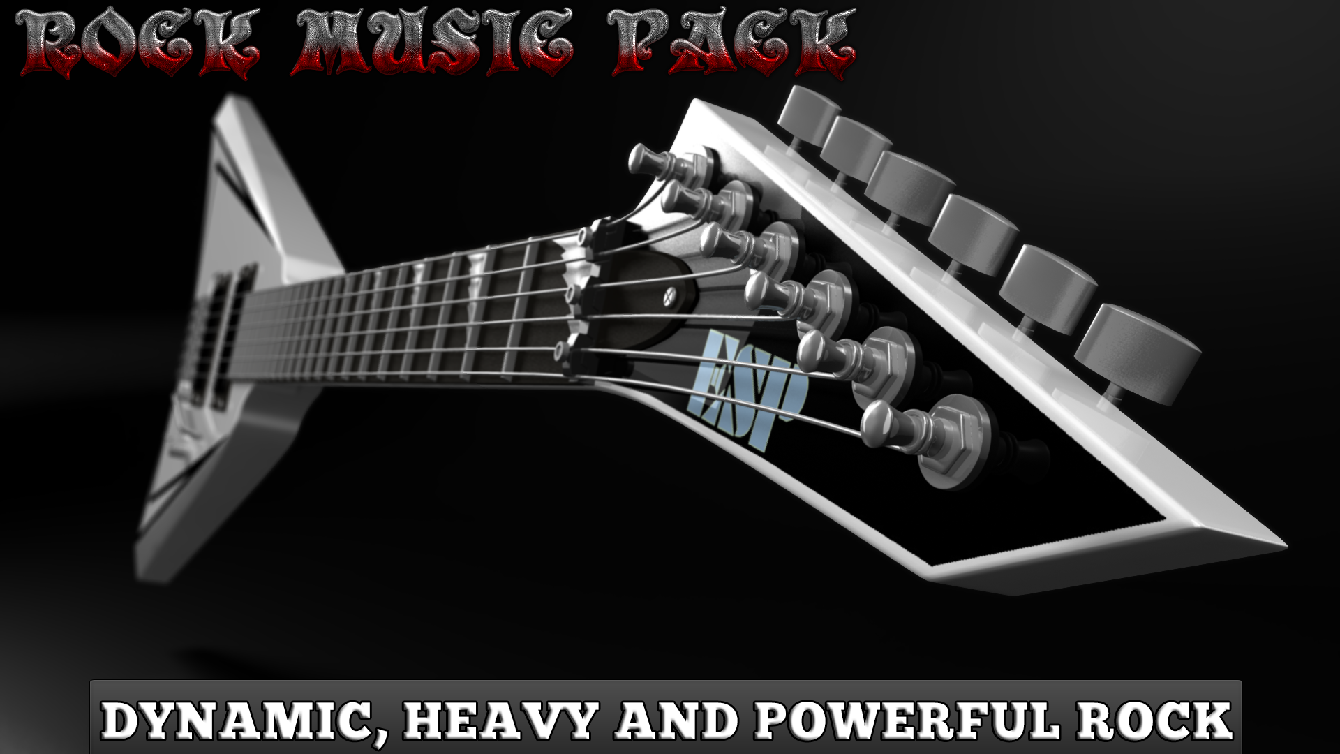 重金属摇滚游戏背景主题音乐 虚幻4 ue4 Rock Music Pack