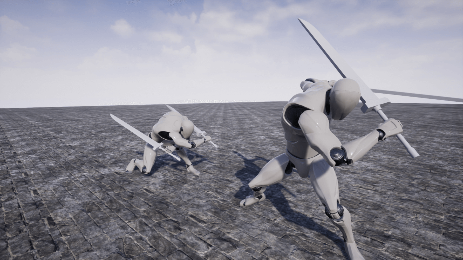 双刀 双手剑 动画 动作 虚幻4 UE4 TwinSword Animset Base插图3